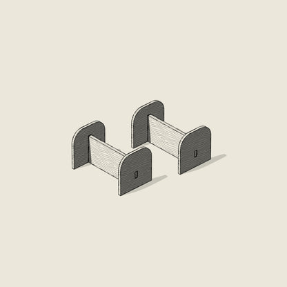 Floor Ladder Raising Blocks